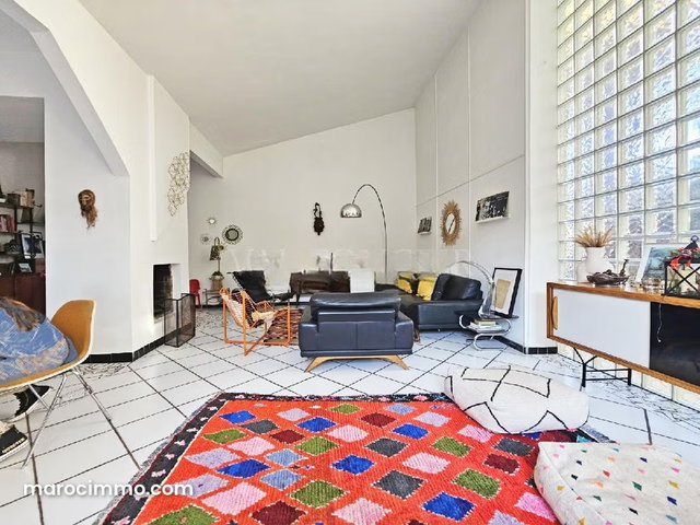Beautiful villa for rent in CIL Casablanca: 3 bedrooms ground floor — 3
