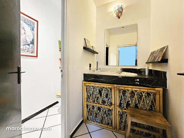 Beautiful villa for rent in CIL Casablanca: 3 bedrooms ground floor — 4