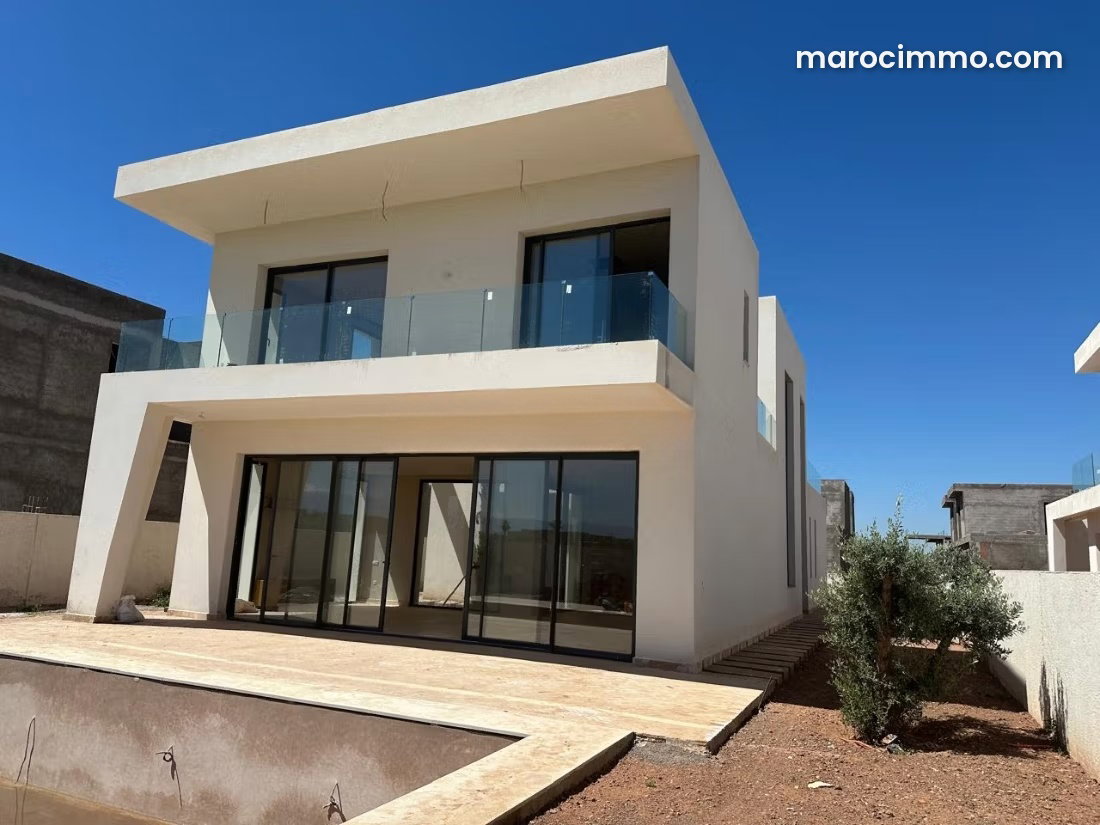 Brand-new 4-bedroom villa with heated pool, Ourika Road — Marrakesh