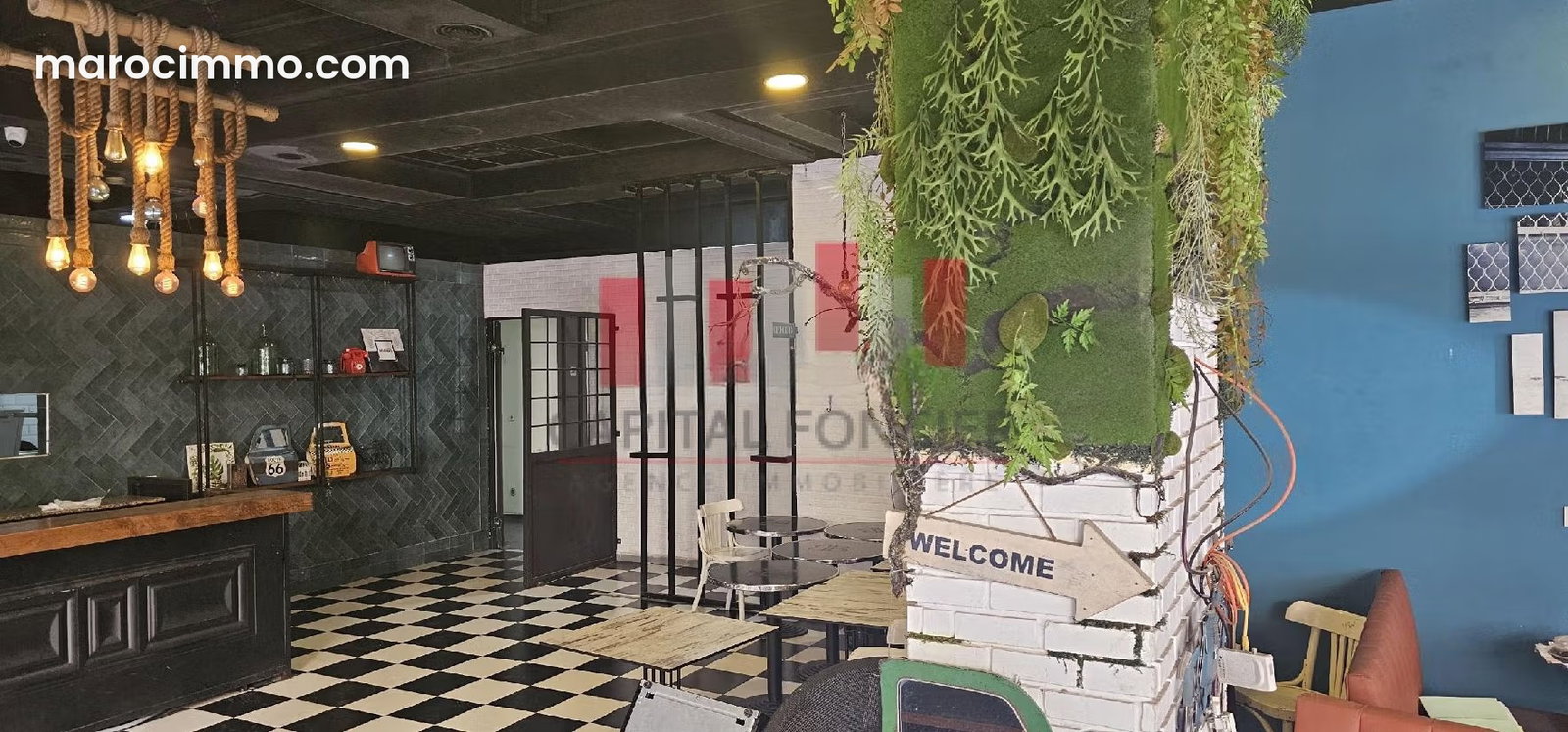 208 m² Commercial Premises in Gauthier, Casablanca, Fitted and Air-Conditioned — Casablanca