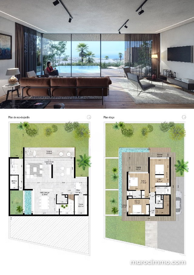 Vente Villas Mediouna CAS26244 SB — 2