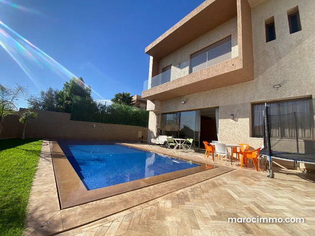 Vente villa de luxe à Route Casablanca. 5 belles chambres. Meublé — 3