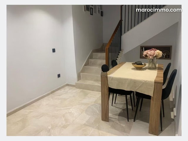 Duplex Meublé à louer à Bouskoura On Hill — 4