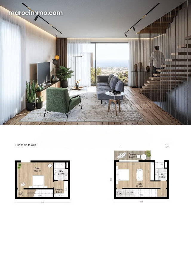 Vente Triplex Mediouna CAS26288 SB — 5