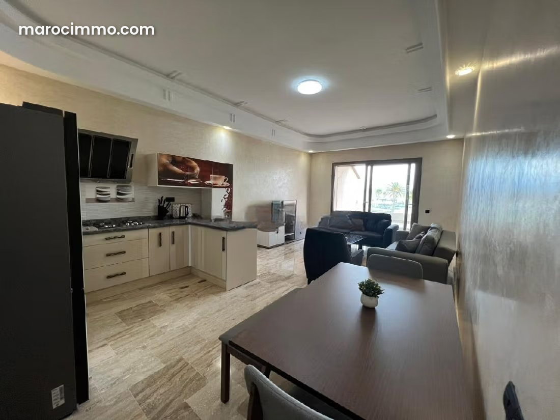 Sea-view apartment with terrace in De La Plage, Tangier — Tangier