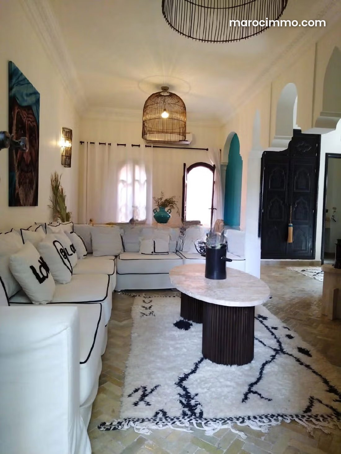 South-facing duplex apartment in La Palmeraie, Marrakech — Marrakesh
