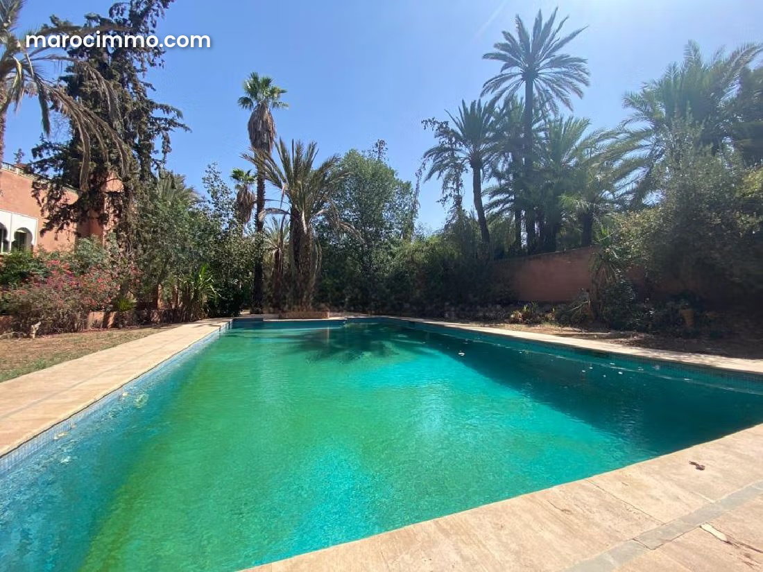 200 sqm Villa on Landscaped 2,000 sqm Grounds, Palmeraie, Marrakech — Marrakesh