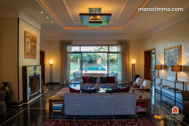 Amazing Art Deco Villa For Sale Marrakech — 4