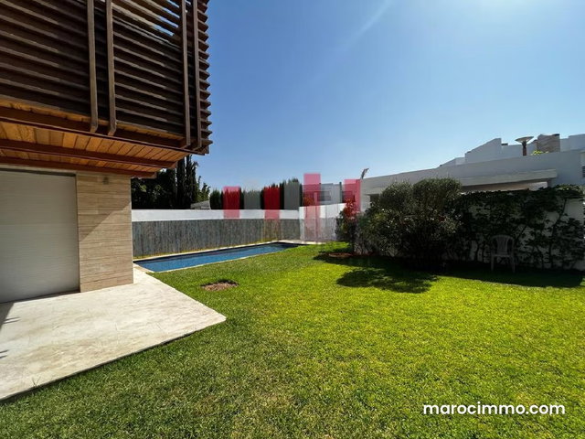Superbe villa / 4 chambres / bouskoura ville verte — 5