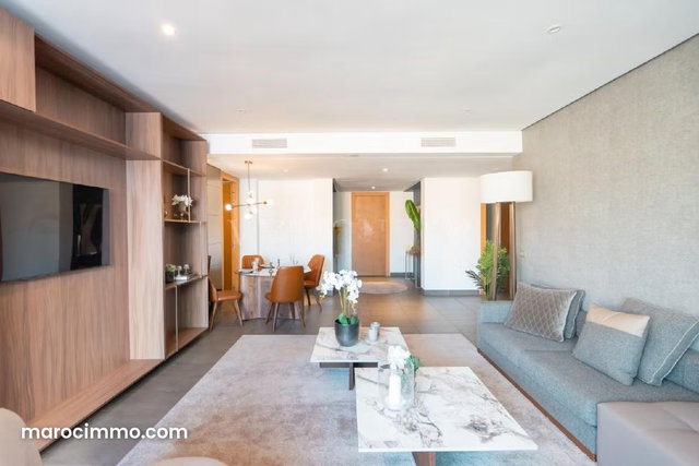 Vente appartement meublé 145m2 2chambres Ain Diab, Casablanca — 2