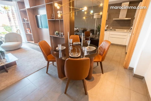 Vente appartement meublé 145m2 2chambres Ain Diab, Casablanca — 4
