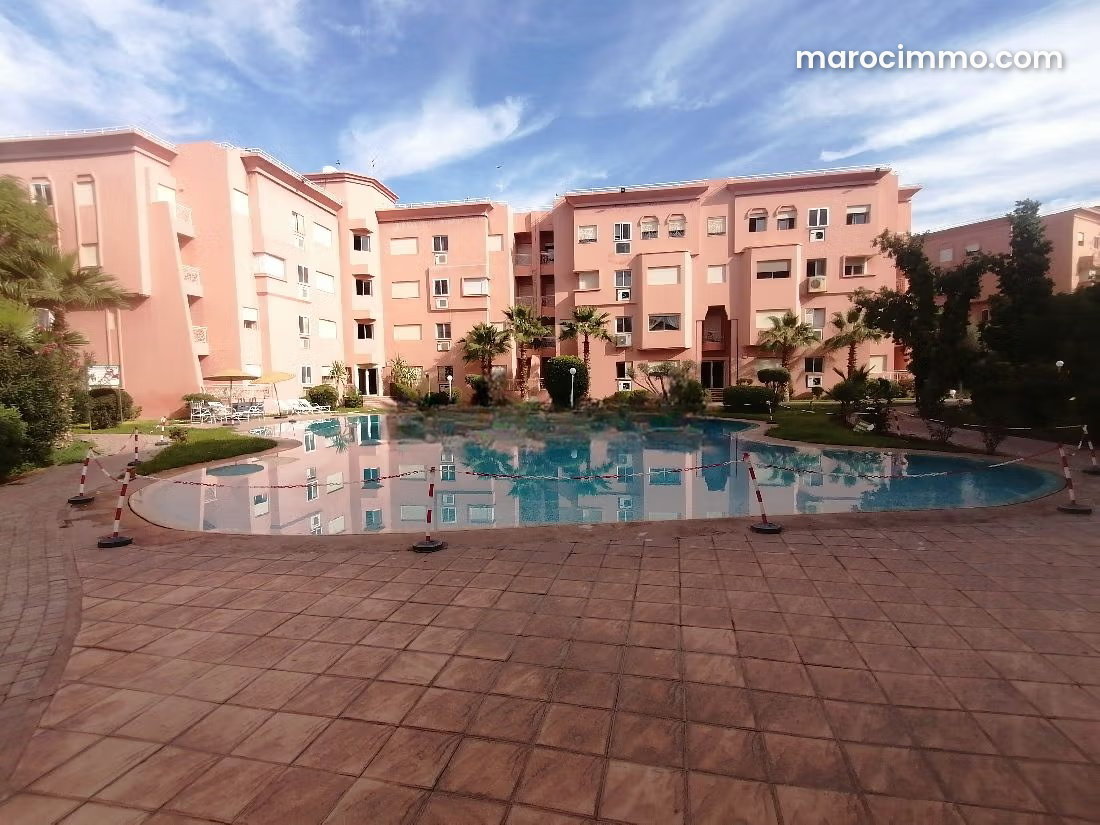Appartement 3 pièces avec piscine, Palmeraie, Marrakech — Marrakech