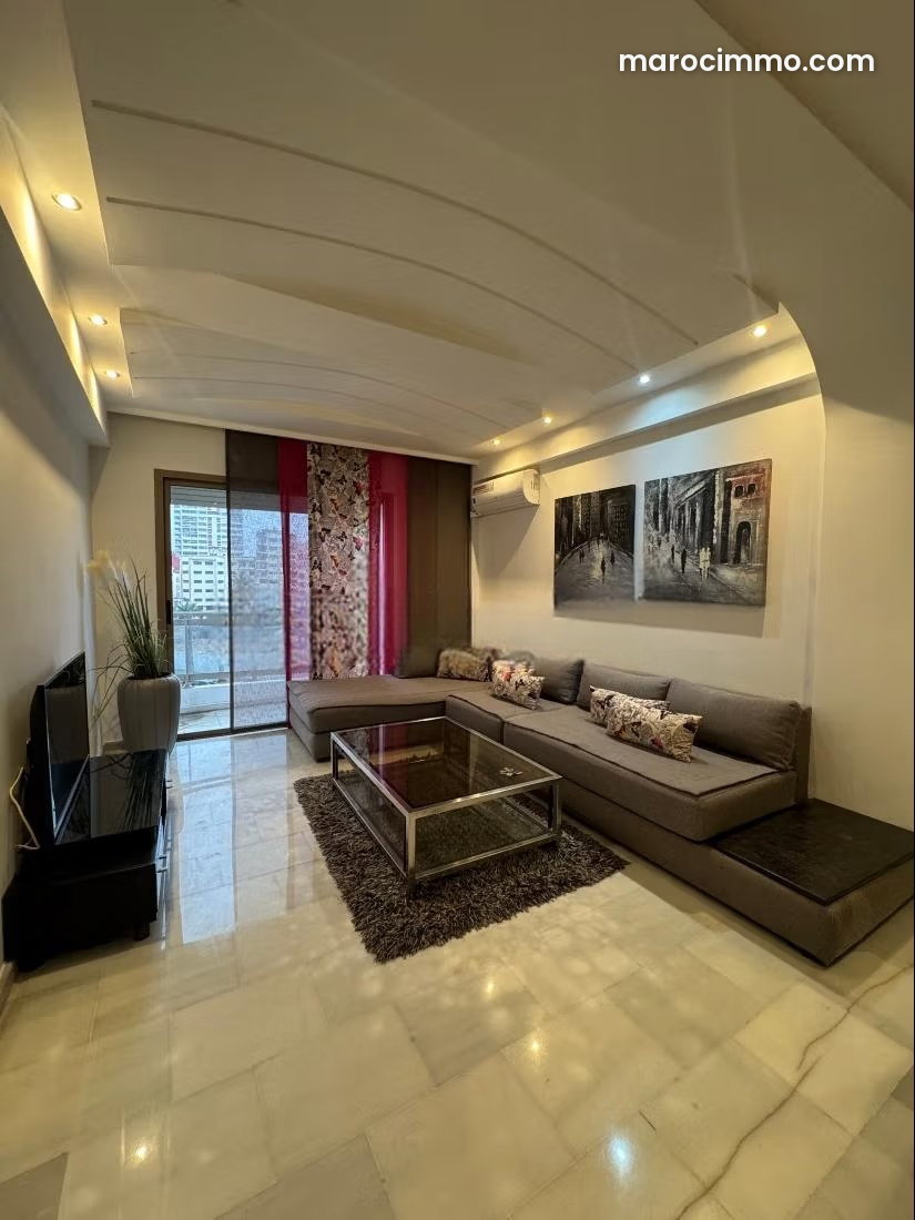 Furnished studio with garage in Maarif, Casablanca — Casablanca