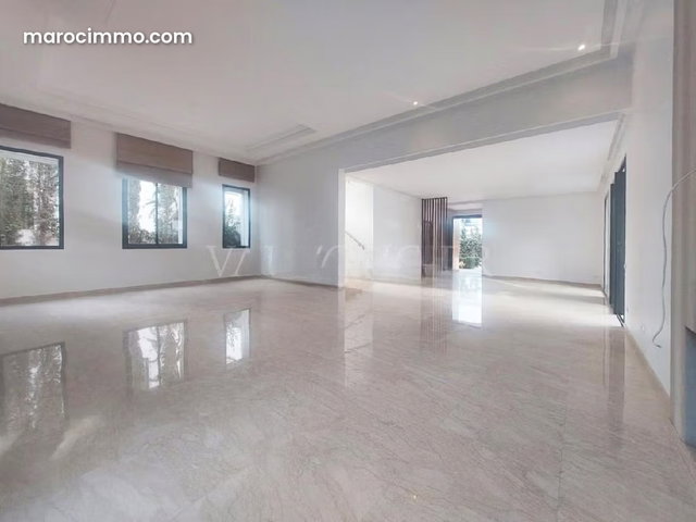 Location villa moderne 4chambres avec piscine à la ville verte de Bouskoura — 5
