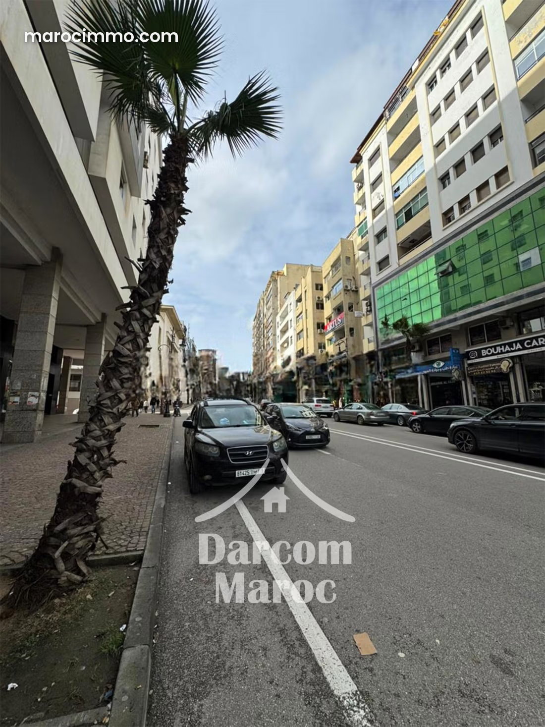 Local commercial 1002 m², Boulevard Mohammed V, Tanger Centre — Tanger