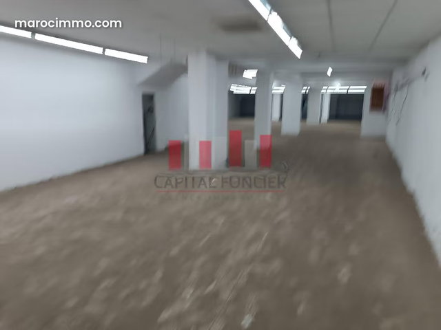 Local commercial de 1040m2 à la location Coté hôpital 20 Aout — 2