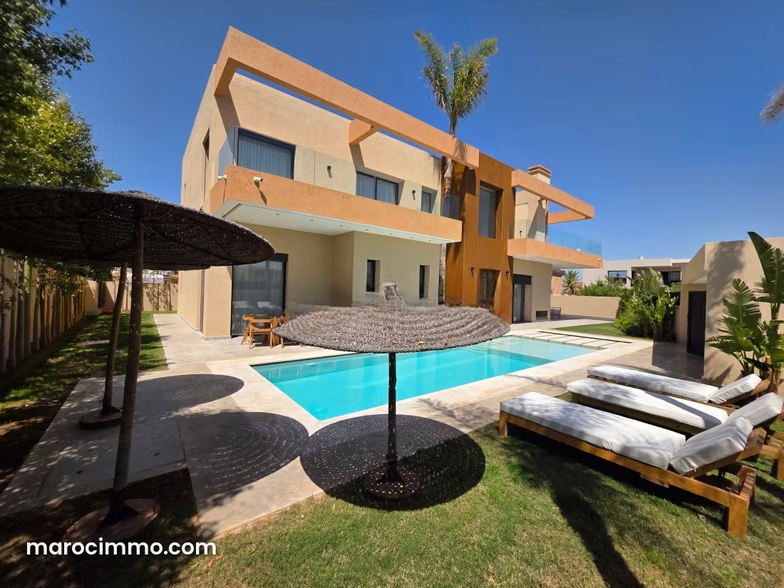 5-Bedroom Villa with Pool and Atlas Mountain Views, Ourika Road, Marrakech — Marrakesh
