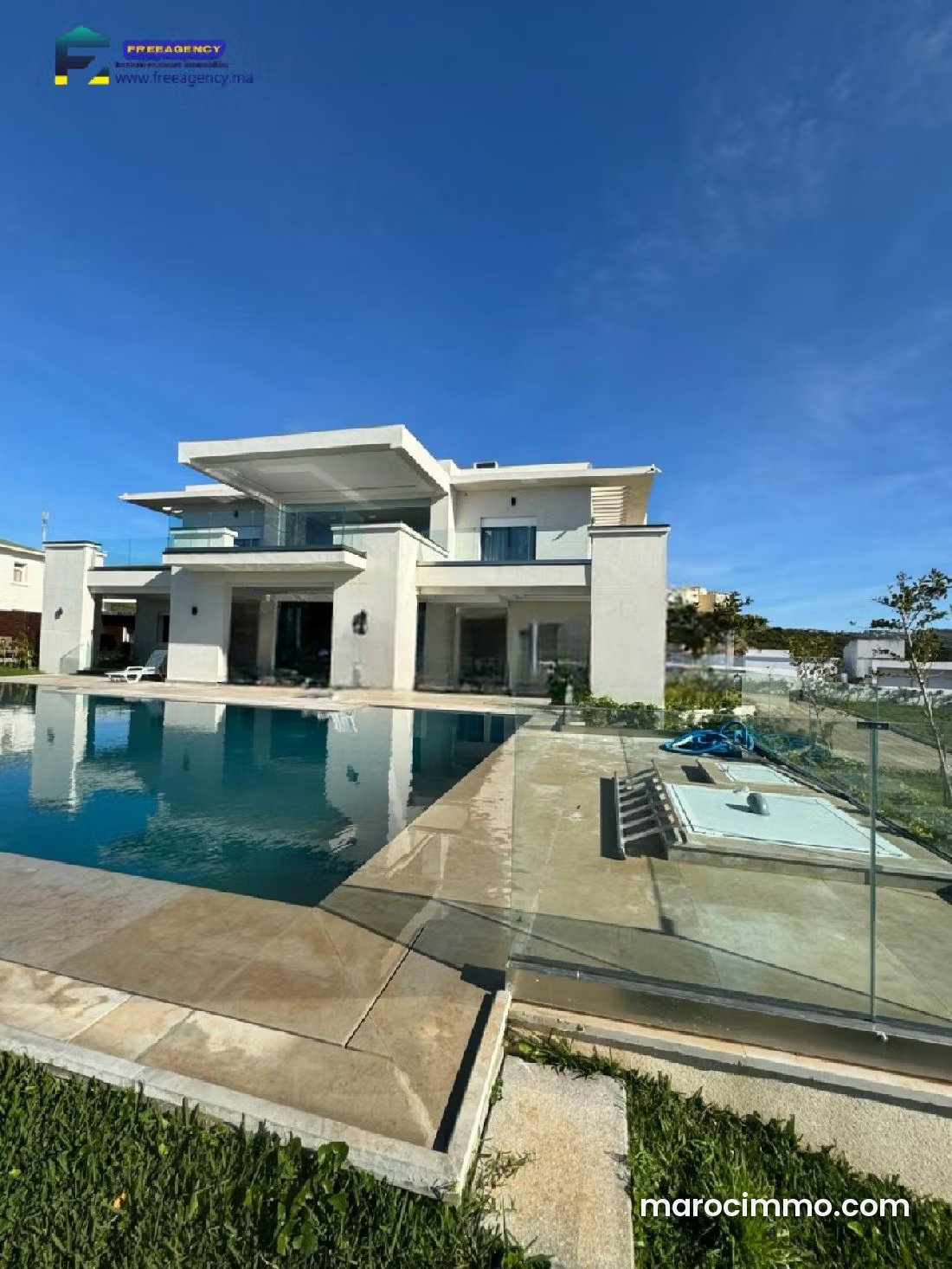 3,000 m² Villa with Sea and Mountain Views, Manar, Tangier — Tangier