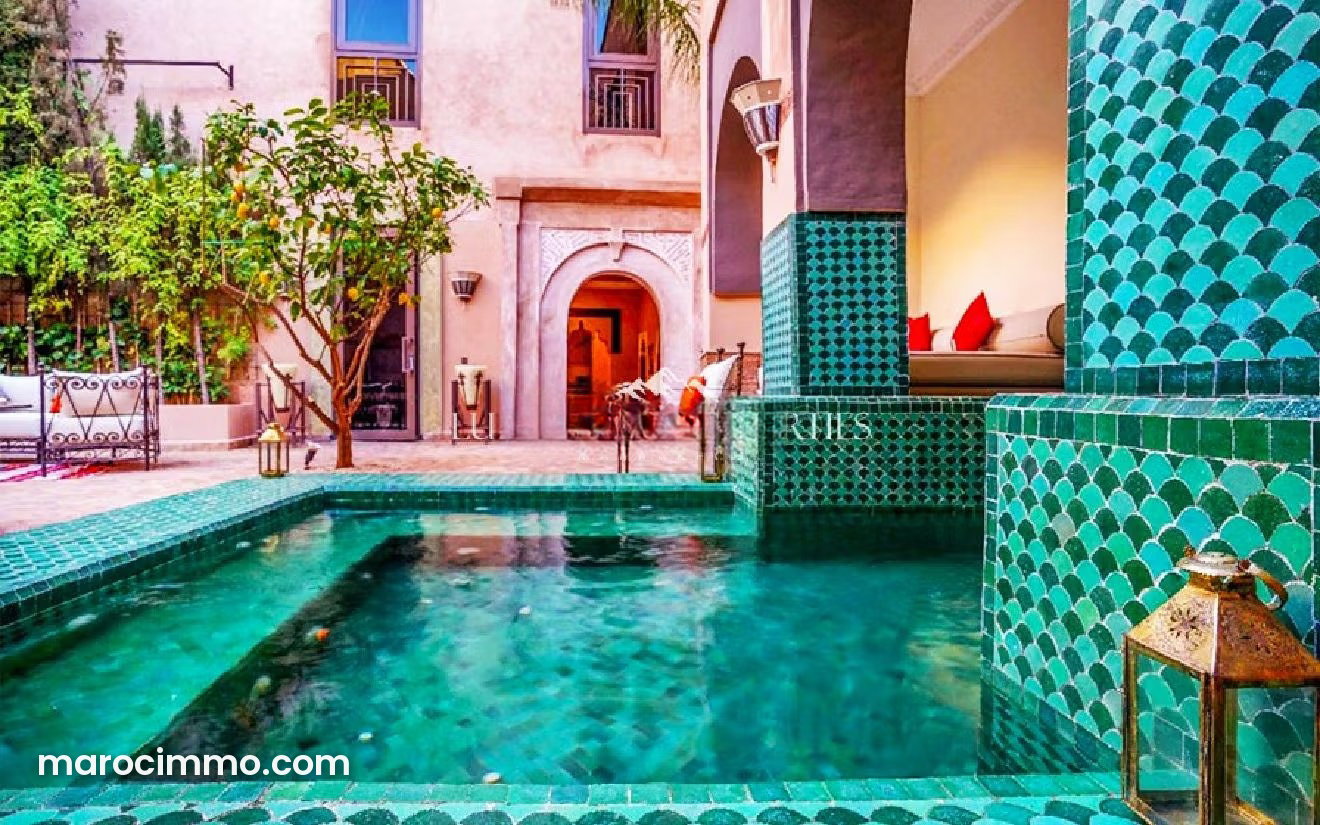 Maison 526 m², 7 chambres, piscine, Arset Ben Chebli, Marrakech — Marrakech