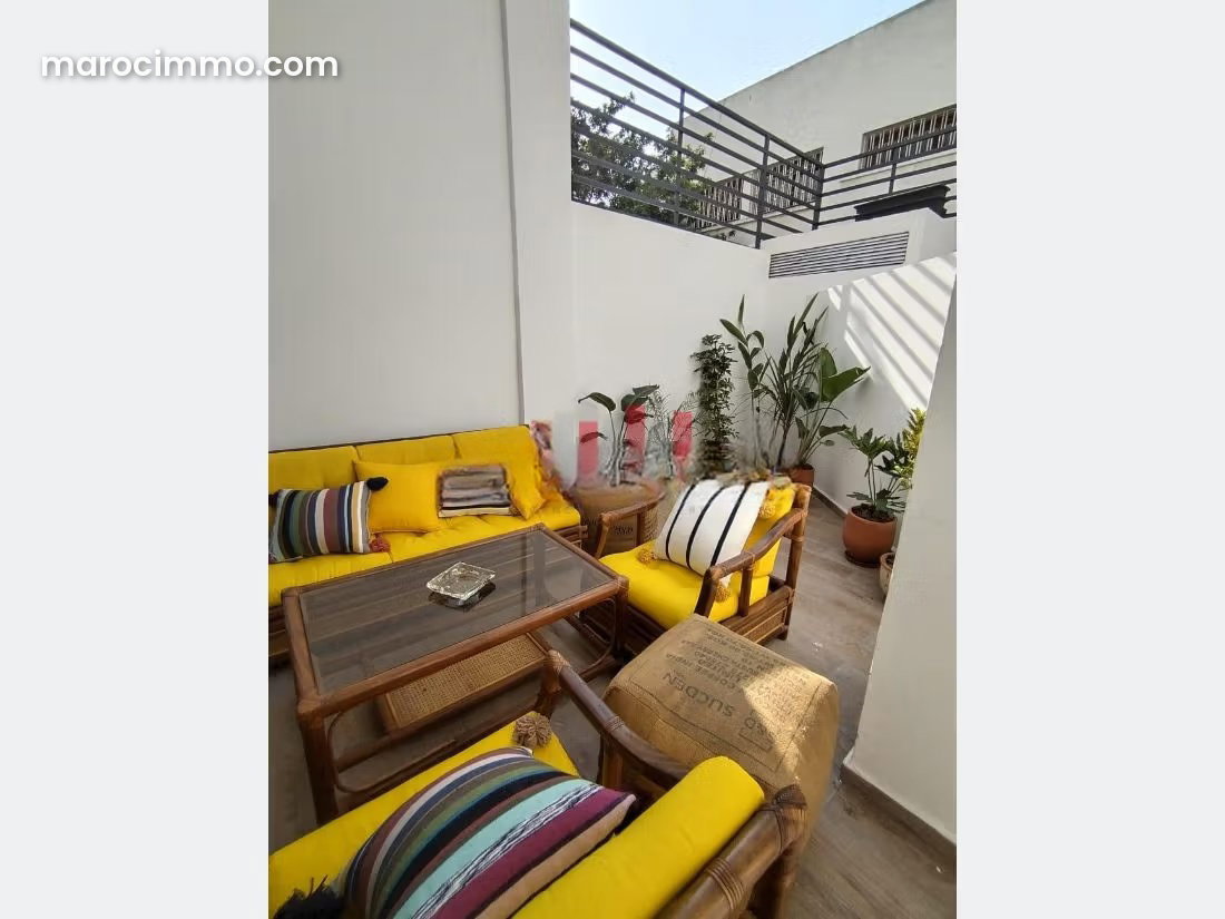 Duplex meublé 139 m², terrasse, Quartier des Hôpitaux, Casablanca — Casablanca
