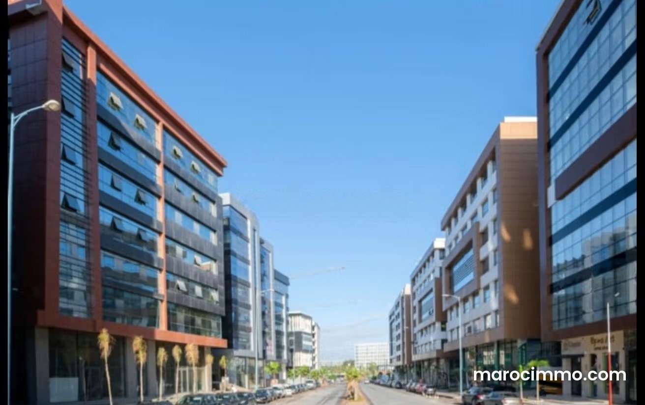 73 sqm Office with Parking Space, Sidi Maarouf, Casablanca — Casablanca