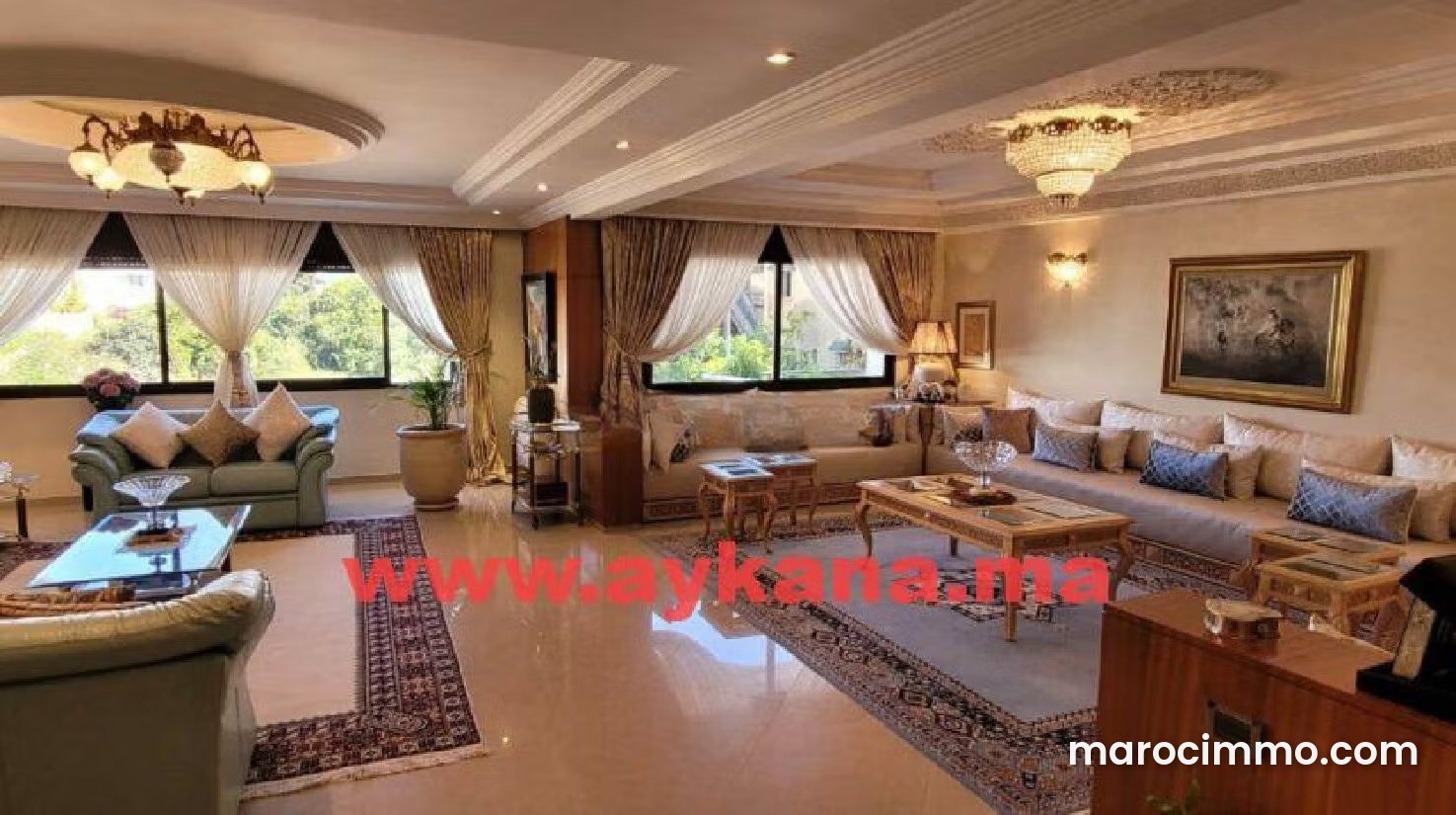شقة فسيحة للبيع بحي أكدال في الرباط — الرباط