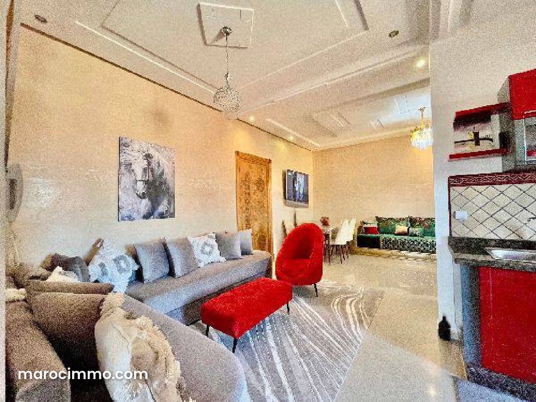 Furnished Apartment with Terrace for Rent in Essaouira’s New Town — Essaouira