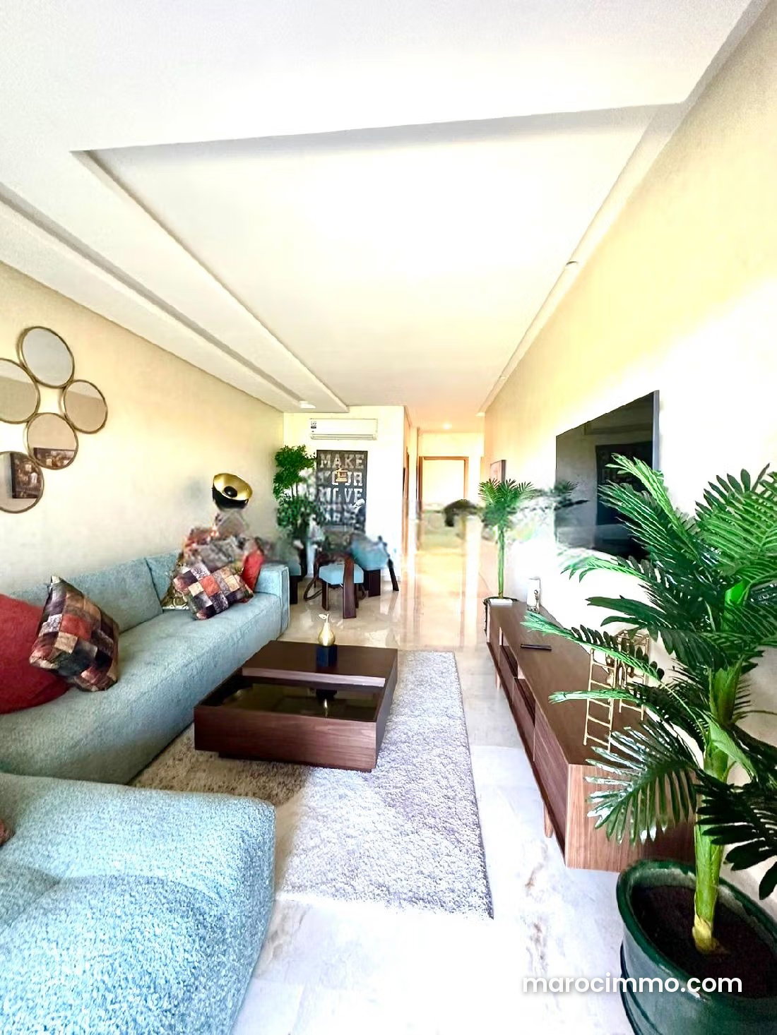 Appartement meublé 78 m², terrasse et piscine, Agdal, Marrakech — Marrakech