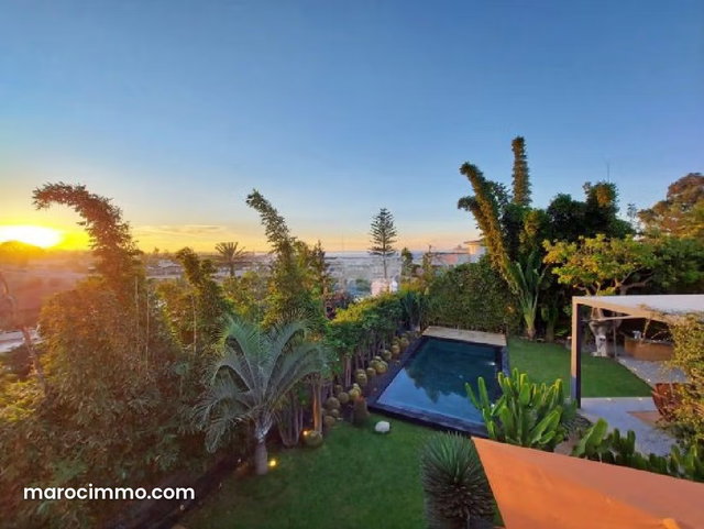 Waterfront Villa moderne avec piscine et jardin à Mohammedia — 4