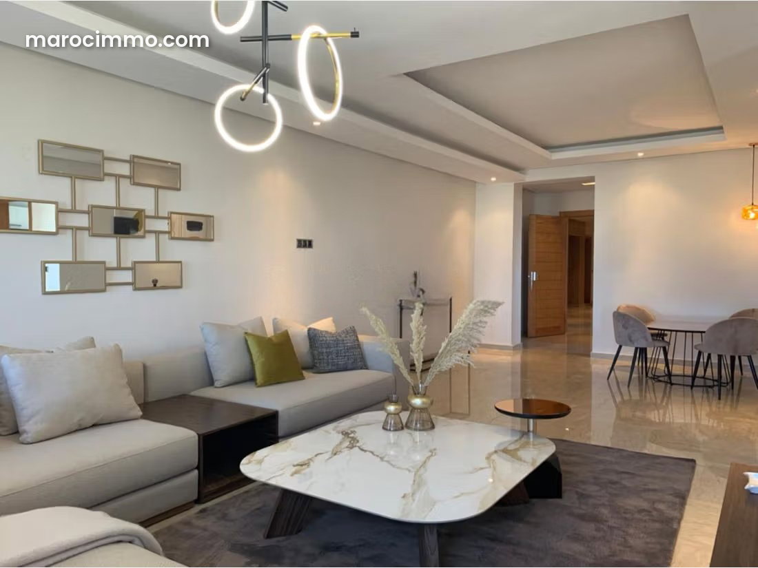 Furnished apartment with terrace in Palmier, Casablanca — Casablanca