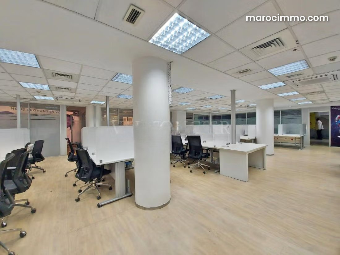 620 sqm office space for lease, Casablanca City Centre, 2 levels — Casablanca