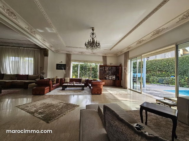 Vente Villa 1140m2 avec piscine Californie, Casablanca — 5