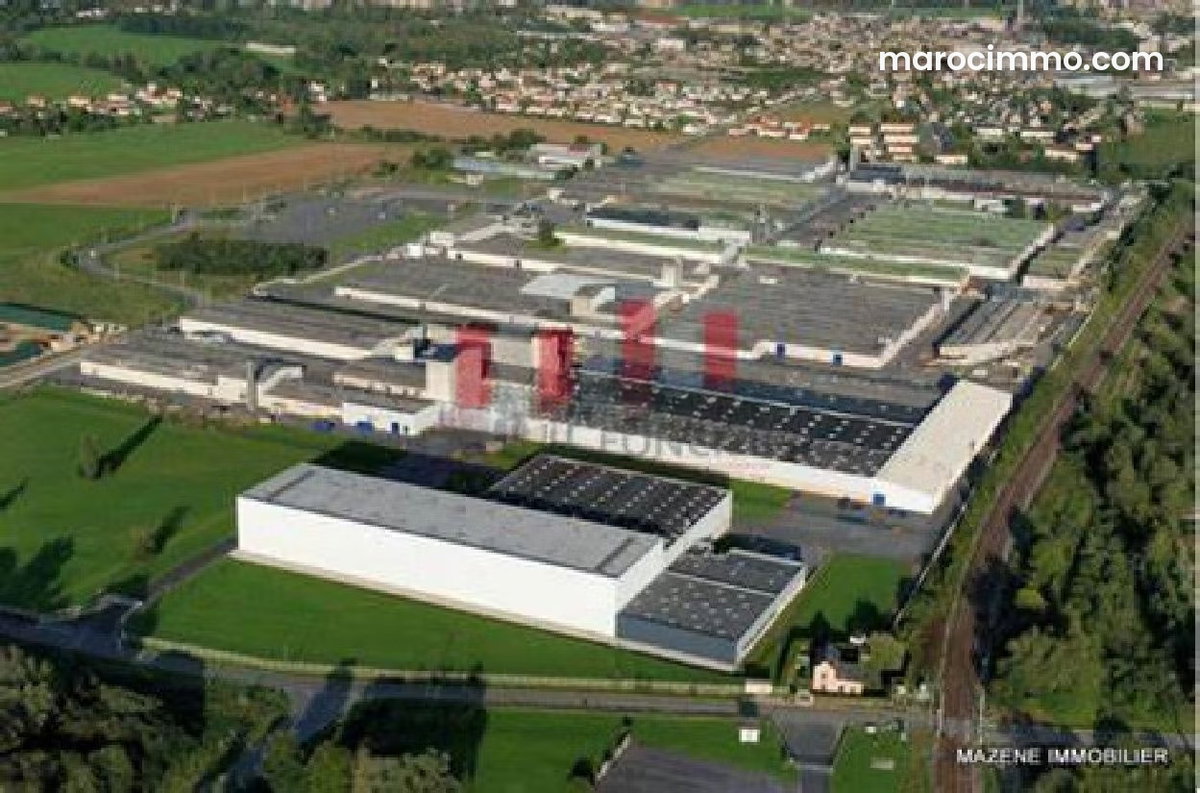 Excellente opportunité, Terrain industriel zone I2S1 de 30.000 m2 a la vente zone industrielle lissasfa, accès autoroutier immédiat