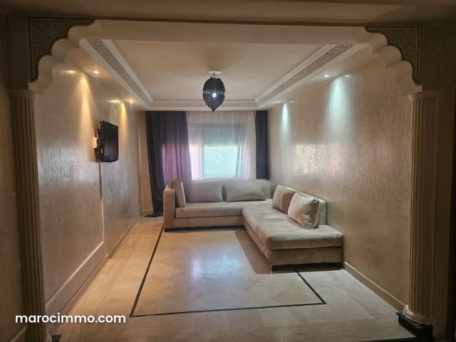 À louer – Studio meublé Hivernage, 60 m², résidence sécurisée — Marrakech