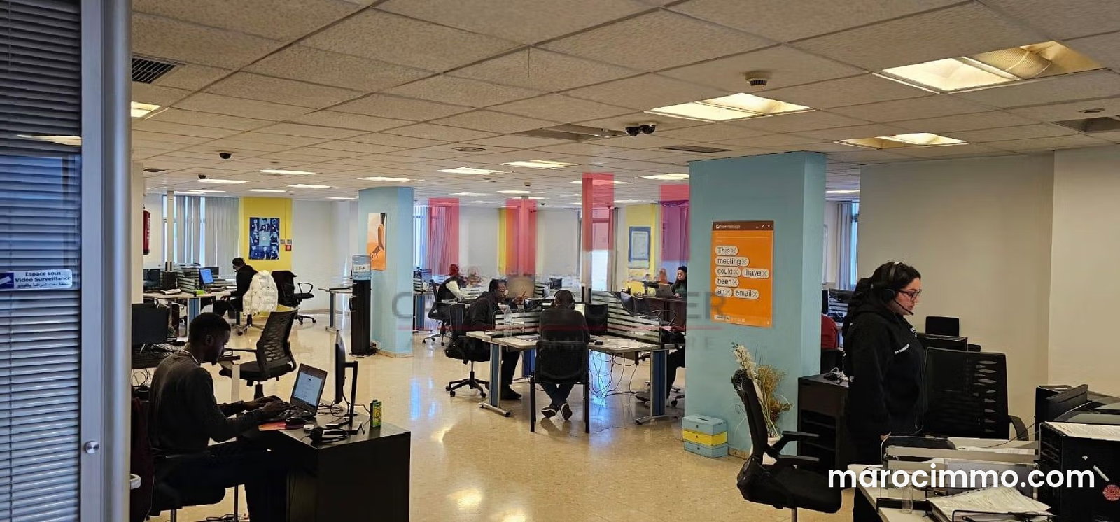 315 m² Office with Terrace for Rent in Maarif, Casablanca — Casablanca