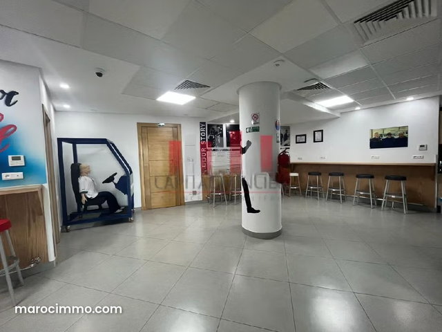 Excellente opportunité Plateau de bureau premium aménagé de 381 m a la location sur route el jadida — 2