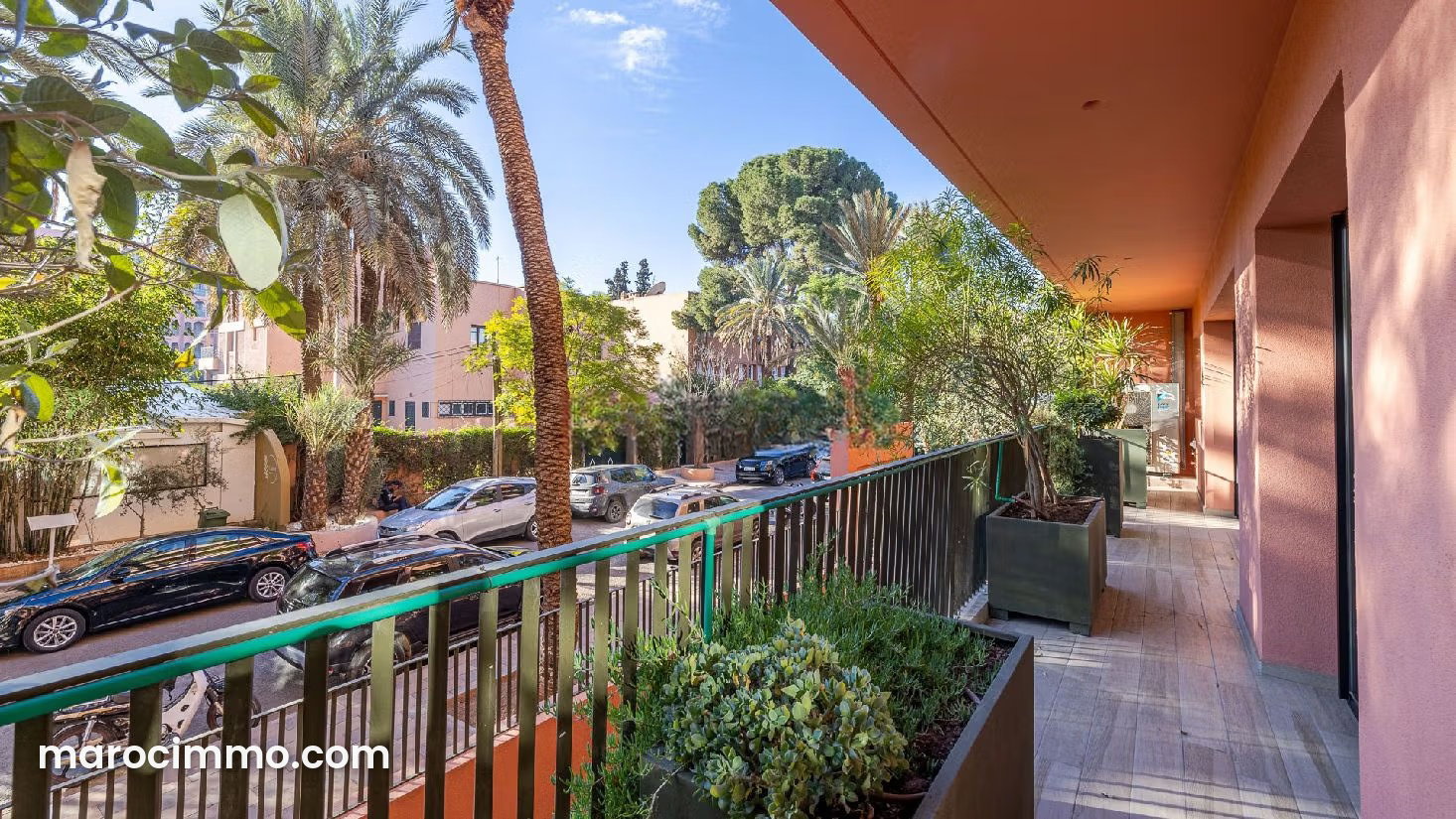 3-Room Apartment with Pool, Hivernage, Marrakech — Marrakesh