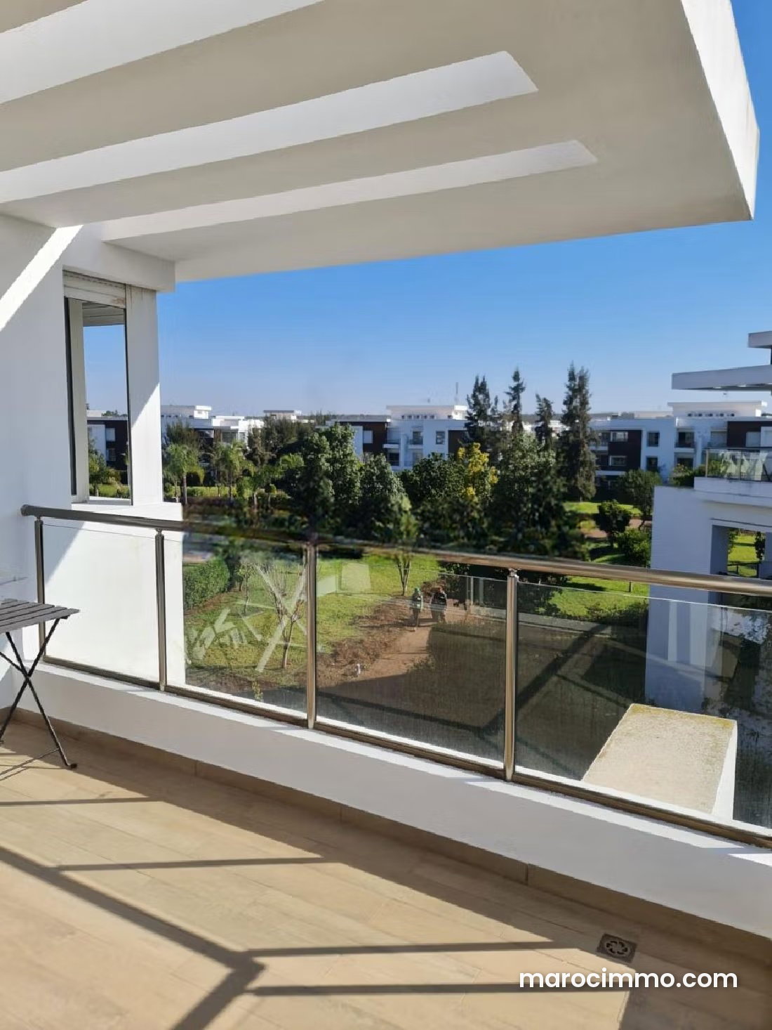 Appartement 3 chambres avec piscine à Ville Verte Bouskoura — Bouskoura