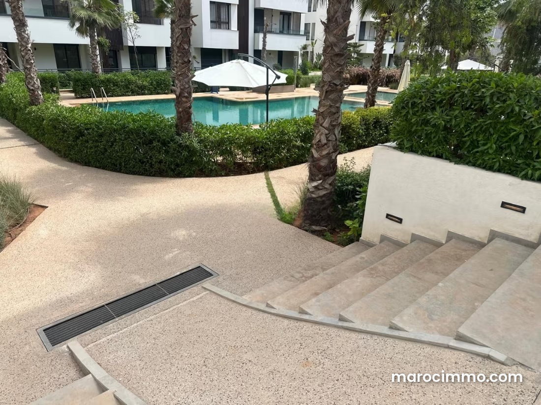 Appartement meublé 110 m² à louer à Aïn Diab Casablanca — Casablanca