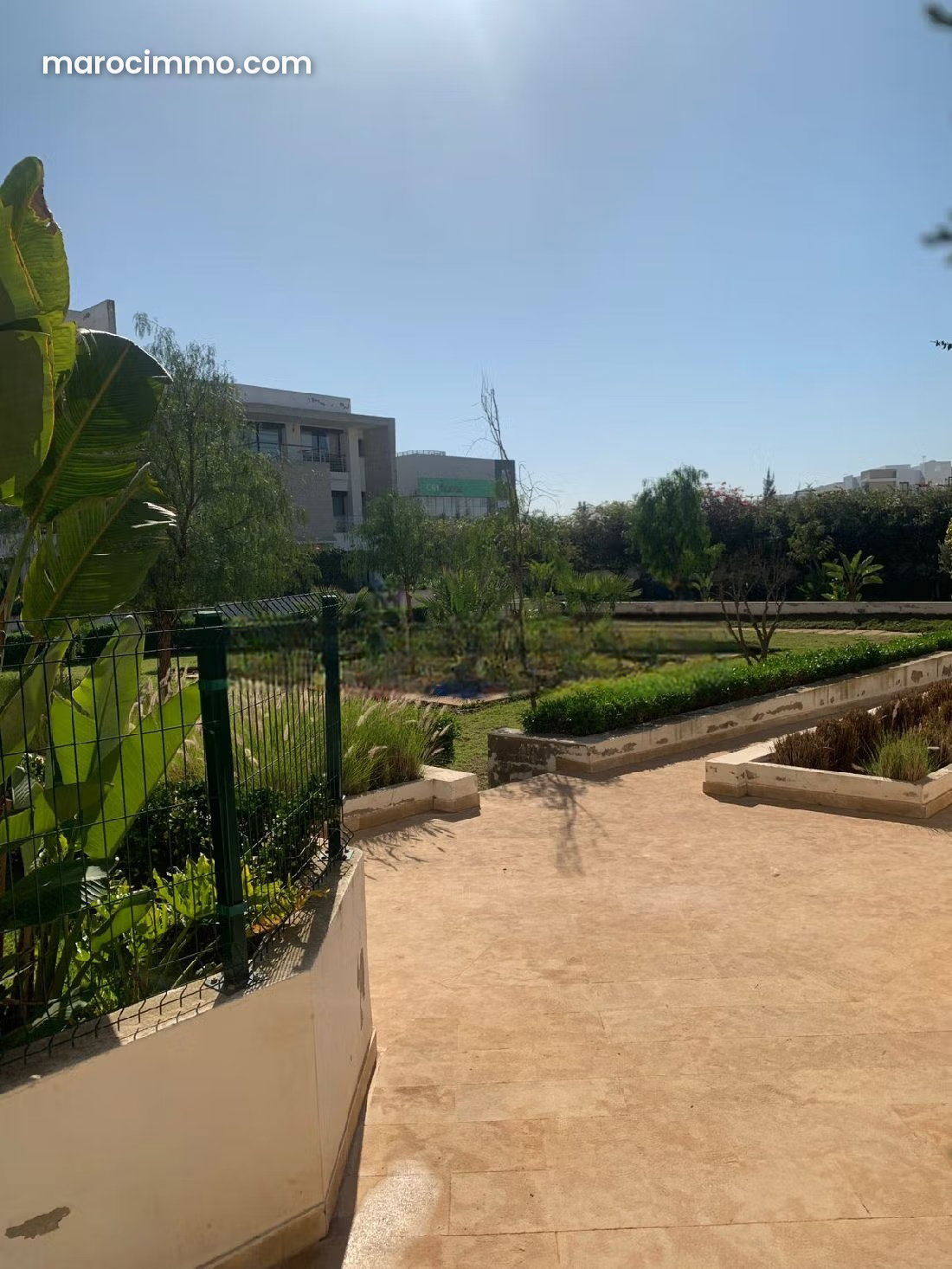 شقة بحديقة خاصة للكراء في Ville Verte ببوسكورة — بوسكورة