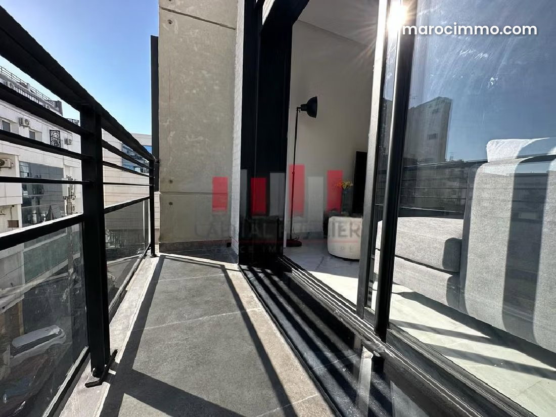 Newly Built Furnished Apartment with Terrace, Racine, Casablanca — Casablanca