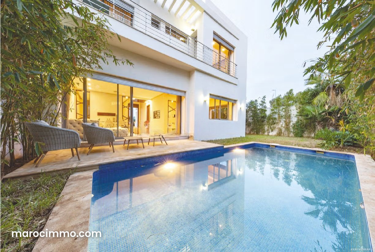 2,500 sqm Villa with Pool and Garden, Beauséjour, Casablanca — Casablanca