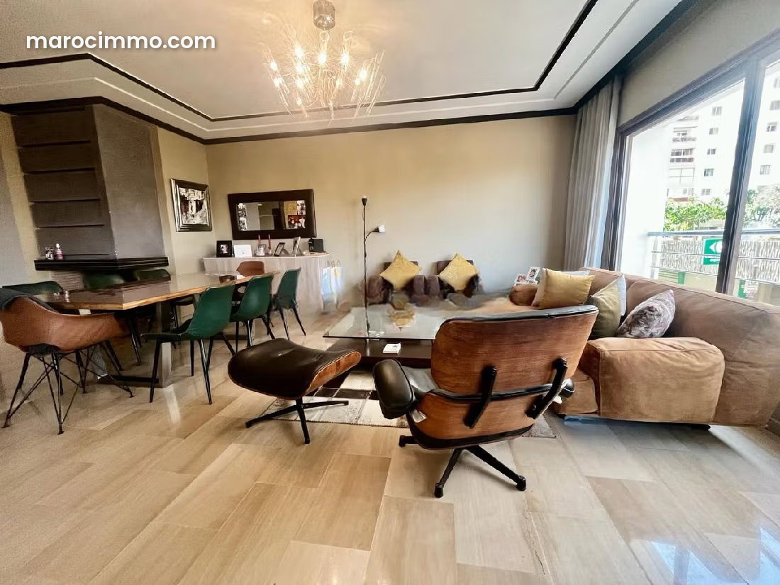 302 m² Apartment with 4 Bedrooms in Maârif Extension, Casablanca — Casablanca