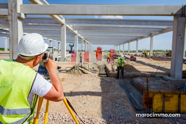 Terrain industriel de 11 Hect en zone i8 a la vente sur la zone industrielle de bouskoura — Benslimane