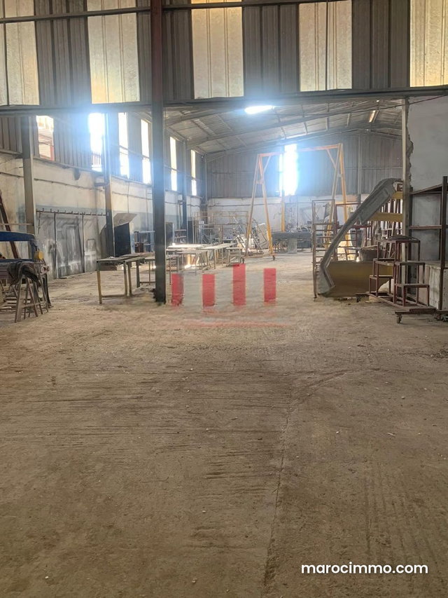 Industrial Unit of 4800 m² Warehouse Office for Rent in Zenata Industrial Zone — 4