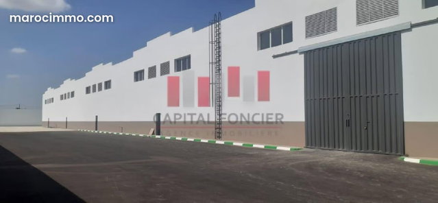 Usine industrielle neuve 6.000 m de surface atelier zone industrielle Tit Mellil a la location — 5