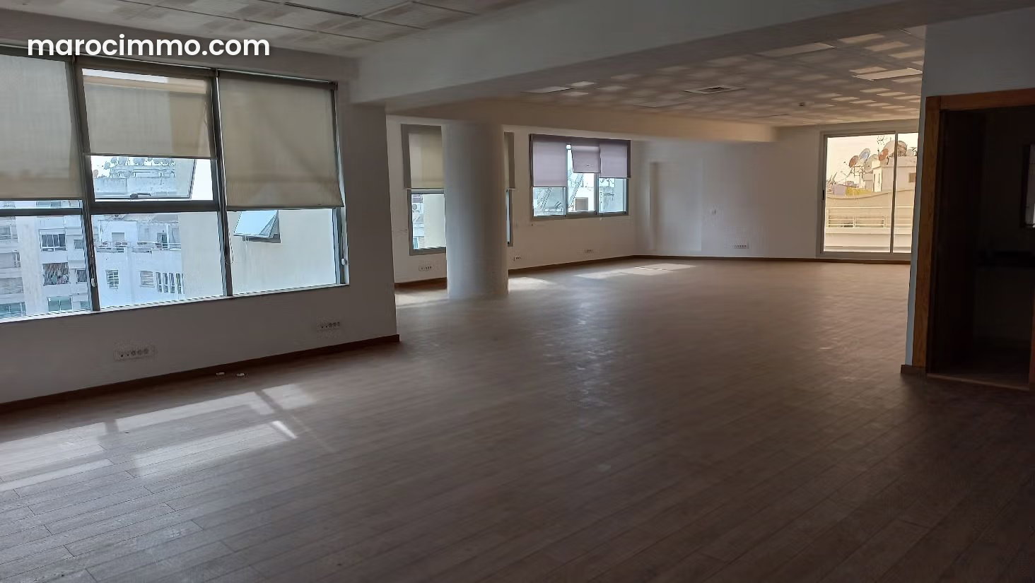 197 m² Top-Floor Office with Terrace, Palmier, Casablanca — Casablanca