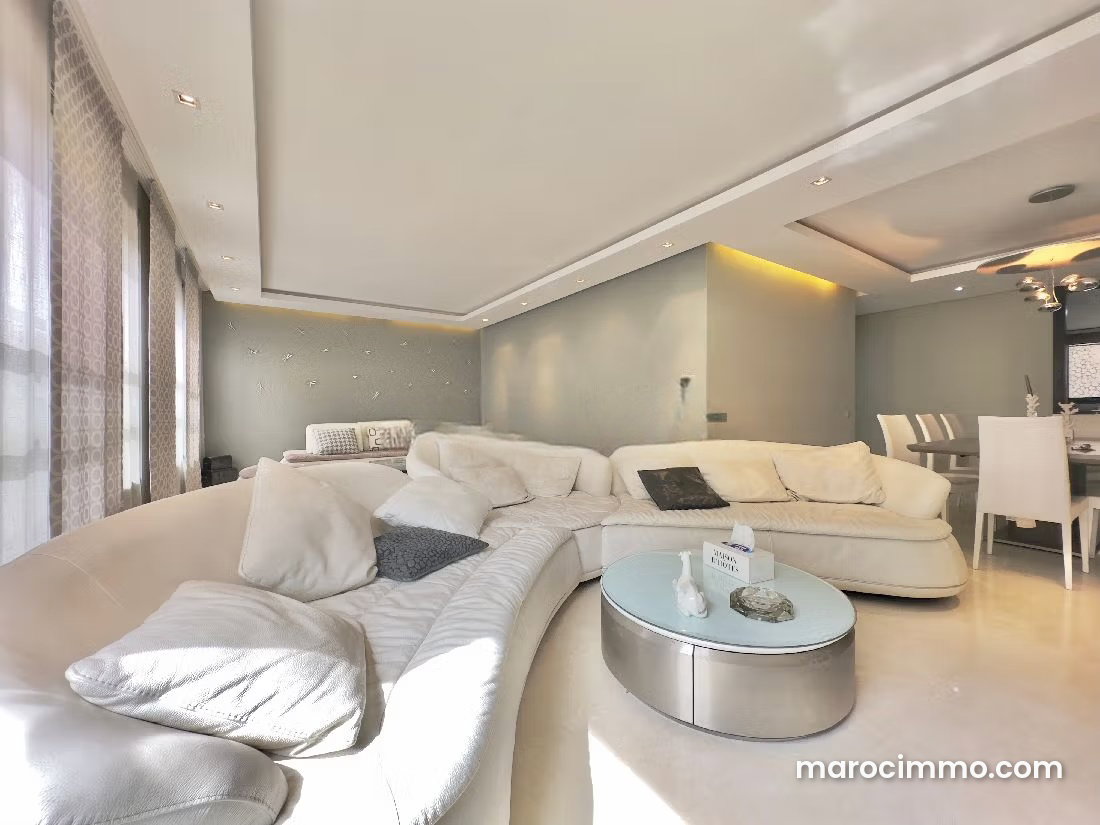 Furnished 270 sqm Apartment, 3 Bedrooms, Gauthier, Casablanca — Casablanca