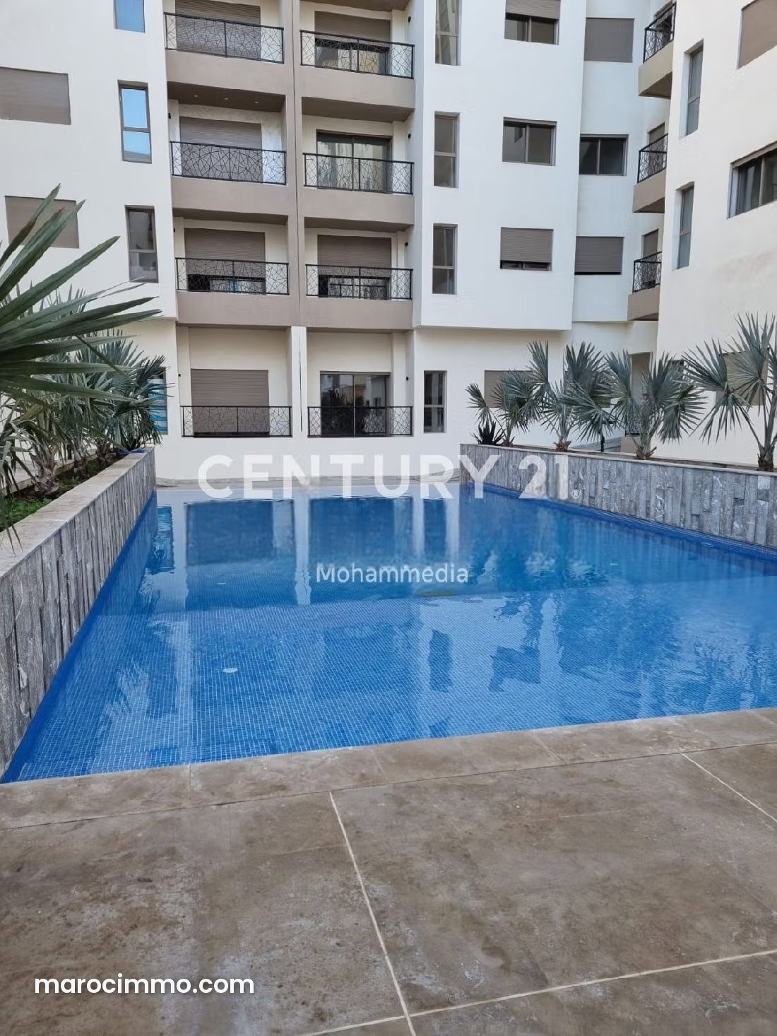 Furnished apartment with terrace for rent in Zenata — Zenata