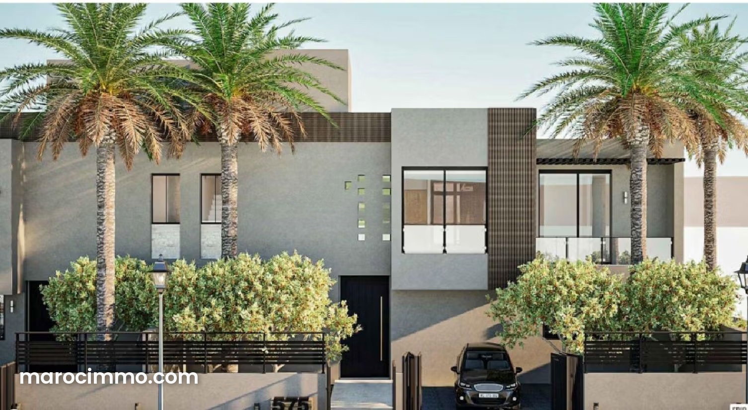 Villa 297 m² avec piscine et vue montagne, Route de Tahanaoute — Marrakech